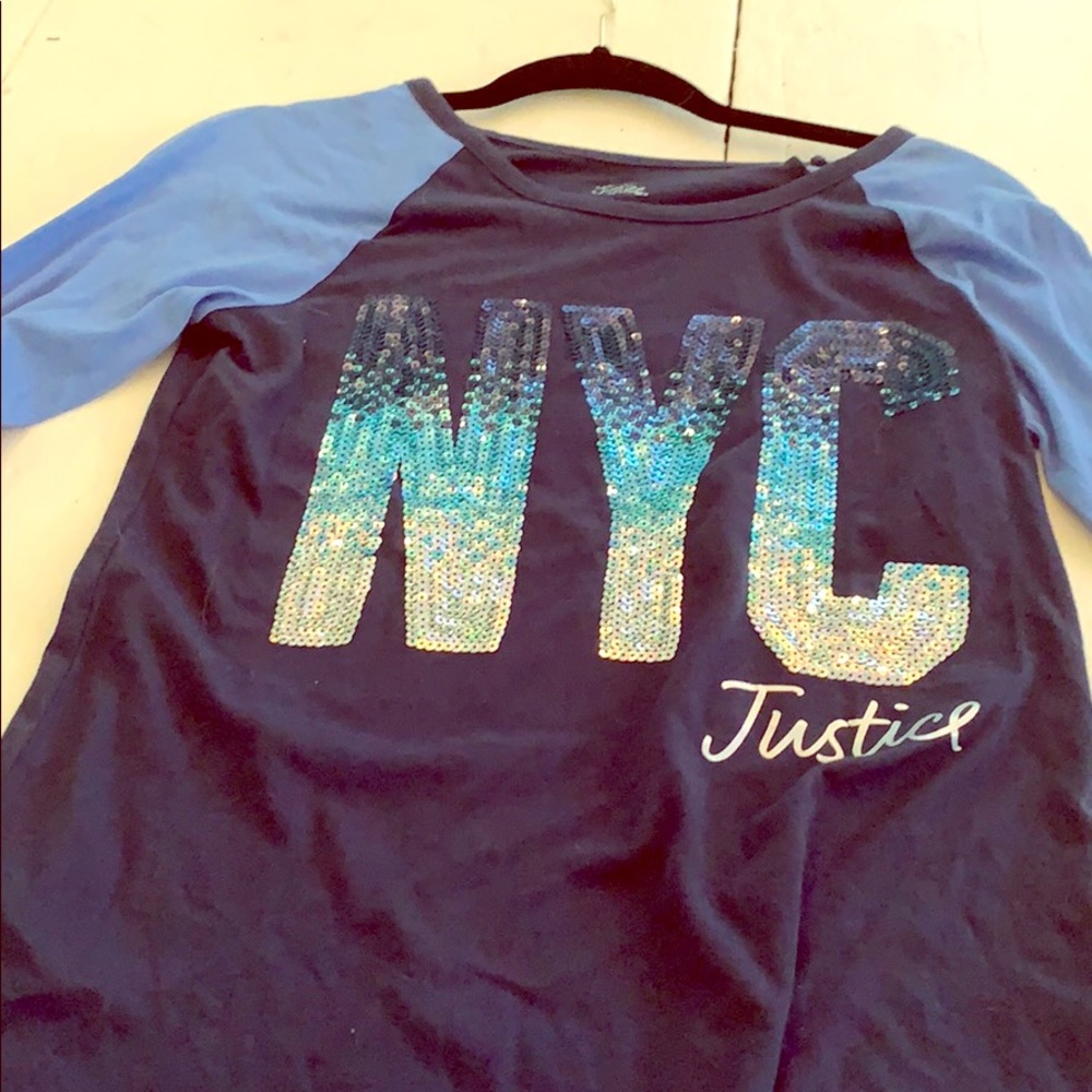 Nyc justice long sleeve tee